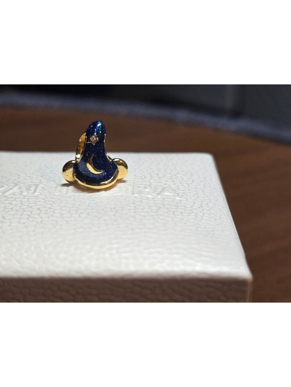 Disney pandora charm fantasia sorcerer hat